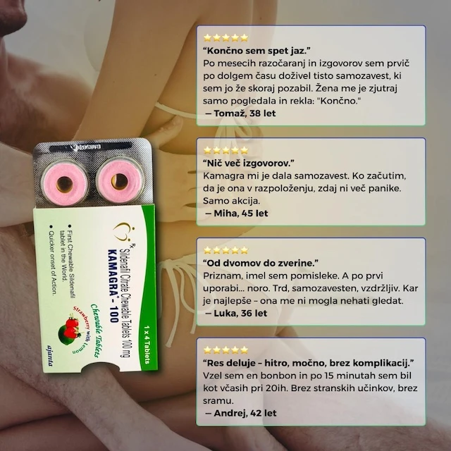 Kamagra Žvečilni Bonboni - slika 4